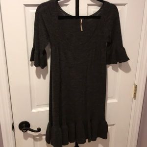 Free people grey dress